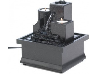 72% off Eastwind Gifts Temple Steps Tabletop Fountain