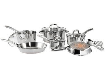 47% off T-fal Ultimate Copper Bottom 12-Pc Cookware Set