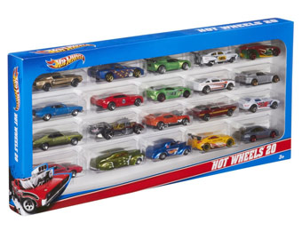 $7 off Hot Wheels 20 Car Gift Pack