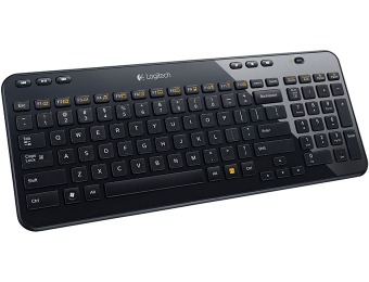 $15 off Logitech K360 Wireless Keyboard (Gloss Black)