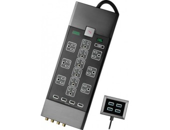 $60 off Rocketfish 12-Outlet/8-USB Surge Protector Strip