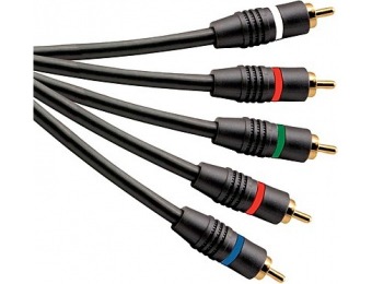 74% off AXIS 12' Component Video and Stereo Audio Cable