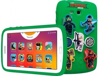 $90 off Samsung Galaxy 7.0" Kids Tablet Lego Ninjago Movie Edition