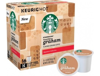 38% off Starbucks Toasted Graham Cookie K-Cups (16-Pack)