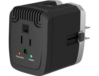 60% off Platinum All-in-One Travel Converter with 2 USB Ports