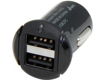 75% off Scosche USBCFC2 Dual USB Car Charger