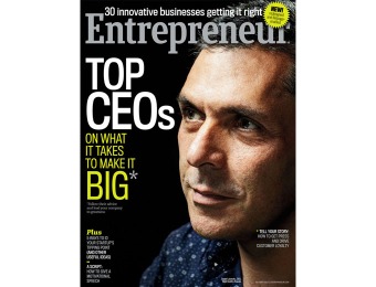 $55 off Entrepreneur Magazine Subscription, $4.50 / 12 Issues