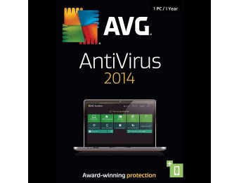 Free AVG Anti-Virus 2014 - 1 PC