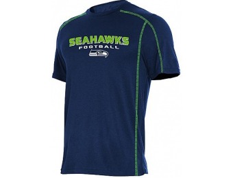 83% off NFL Men's Big & Tall Athletic T-Shirt - Seattle Seahawks