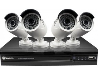 $400 off Swann 8-Ch In/Outdoor 2TB DVR Surveillance System