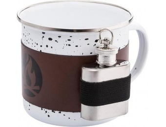 73% off Samsonico 17.7-Oz. Mug with Mini Flask