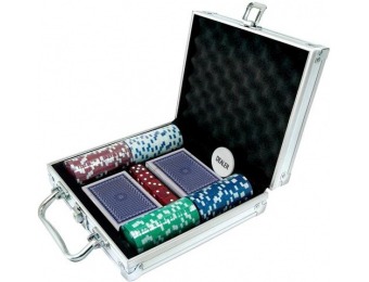 60% off Samsonico USA Deluxe Travel Poker Set