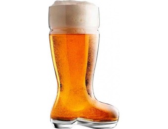 83% off Samsonico 44-Oz Glass Drinking Boot
