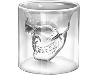 60% off Samsonico USA 2-Oz. Skull Shot Glass
