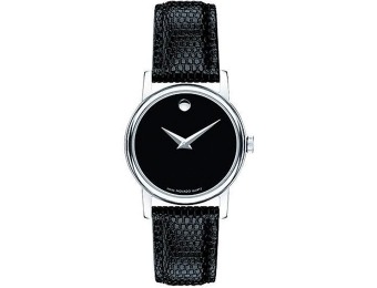 $296 off Movado Museum Swiss Quartz Women's Leather Watch