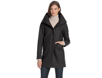 $251 off Tommy Hilfiger Women's Cozy Wool Cocoon Coat