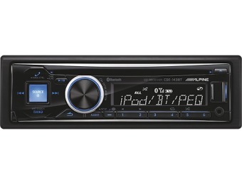 $65 off Alpine CD Bluetooth Car Stereo Receiver
