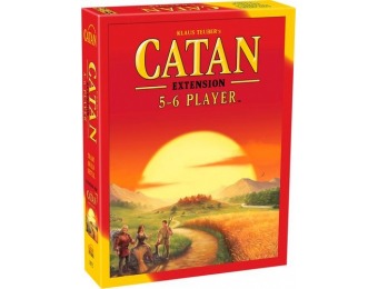 36% off Catan: 5 & 6 Player Board Game Extension