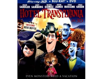 68% off Hotel Transylvania (Blu-ray 3D/Blu-ray/Digital)