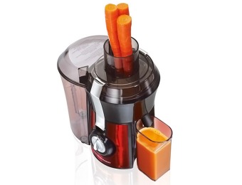 34% off Hamilton Beach Big Mouth Juice Extractor, Red