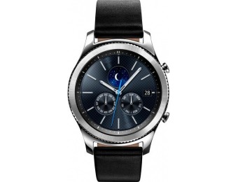 $160 off Samsung Gear S3 Classic 46mm Smartwatch, Refurb