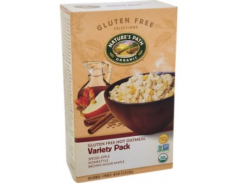 78% off Natures Path Organic Gluten Free Oatmeal Variety Pack