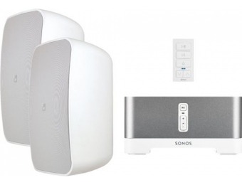 $200 off Sonos & Sonance Outdoor Speaker Streaming Audio Bundle
