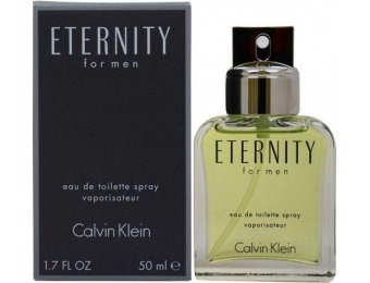 $5 Gift Card + 51% off Eternity by Calvin Klein for Men - Edt Spray