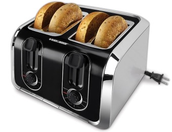 30% off Black & Decker TR1400SB 4-Slice Stainless-Steel Toaster