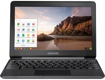 $60 off Samsung 11.6" Chromebook - Intel, 16GB eMMC Flash Memory