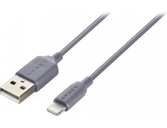 75% off Dynex Apple MFi Certified 3' Lightning-to-USB Cable