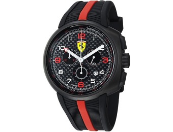 $870 off Ferrari Men's F1 Fast Lap Chronograph Carbon Fiber Watch