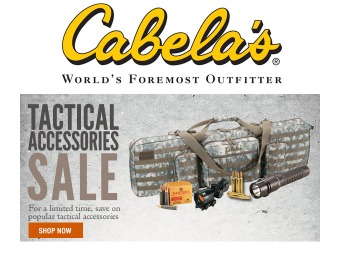 Cabela's Tactical Accessories Sale - Over 140 Items on Sale