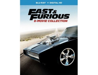 44% off Fast and Furious: 8-Movie Collection (Blu-ray)