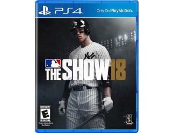 33% off MLB The Show 18 Standard Edition - PlayStation 4