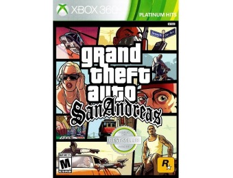 38% off Grand Theft Auto: San Andreas Xbox 360