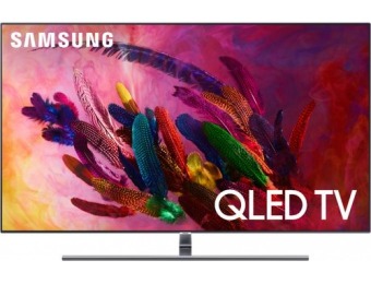 $300 off Samsung 55" LED Q7F Series HDR Smart 4K UHD TV