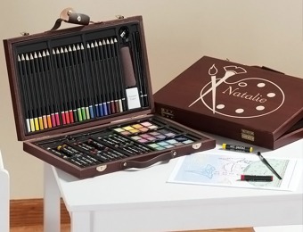 Extra 16% off Personalized 80-Piece Youth Art Set