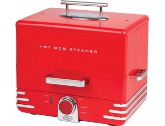 50% off Nostalgia Diner Style Hot Dog Steamer