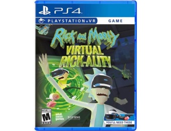 33% off Rick and Morty: Virtual Rick-ality - PlayStation 4