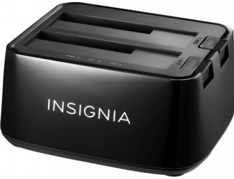 30% off Insignia 2-Bay HDD USB 3.0 Docking Station