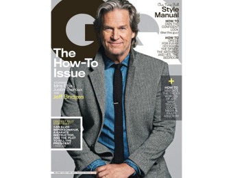 $43 off GQ Magazine Subscription, $4.99 / 12 Issues