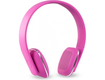 75% off Innovative Technology Bluetooth Headphones, Pink