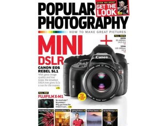 $49 off Popular Photography Magazine Annual Subscription