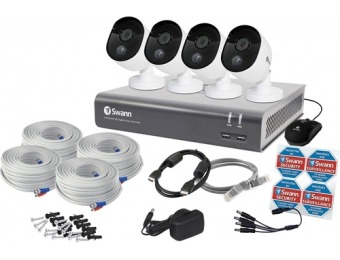 $150 off Swann 8-Ch In/Outdoor 1TB DVR Surveillance System