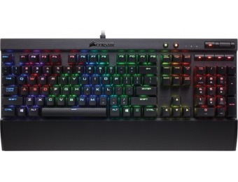 $50 off CORSAIR RAPIDFIRE K70 RGB Gaming Mechanical Keyboard