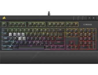 $70 off CORSAIR Strafe RGB MX Silent Gaming Keyboard