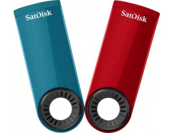 74% off SanDisk Cruzer 32GB USB Flash Drives (2-Pack)