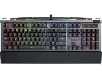 $40 off GAMDIAS HERMES P2 RGB Gaming Mechanical Keyboard