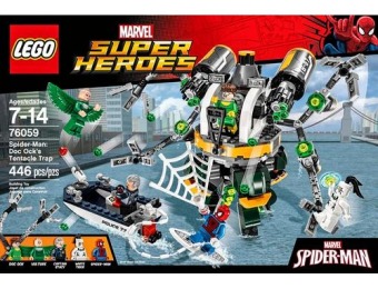 20% off LEGO Marvel Super Heroes Spider-Man: Doc Ock's Tentacle Trap